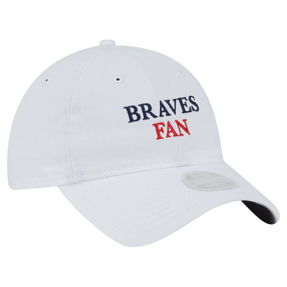 Atlanta Braves New Era Women's Team Fan 9TWENTY Adjustable Hat Lifestyle