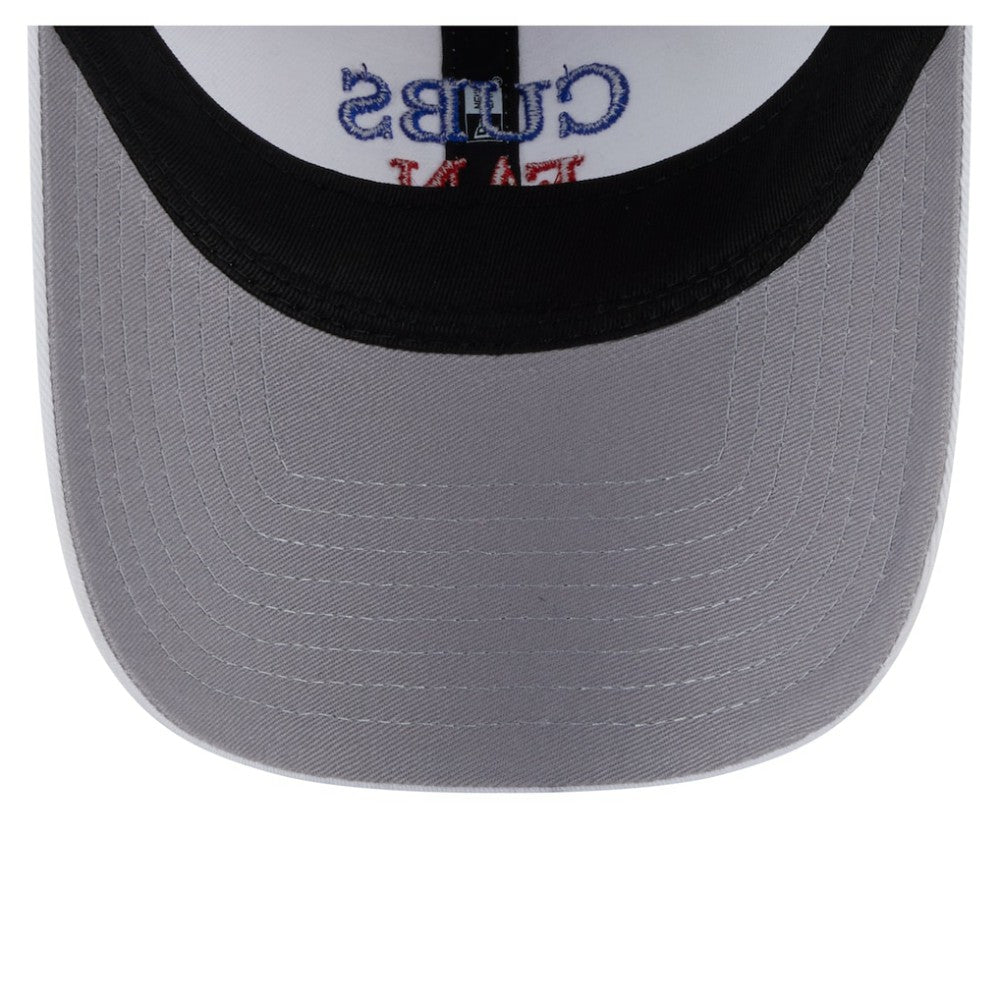Chicago Cubs New Era Women's Team Fan 9TWENTY Adjustable Hat Lifestyle