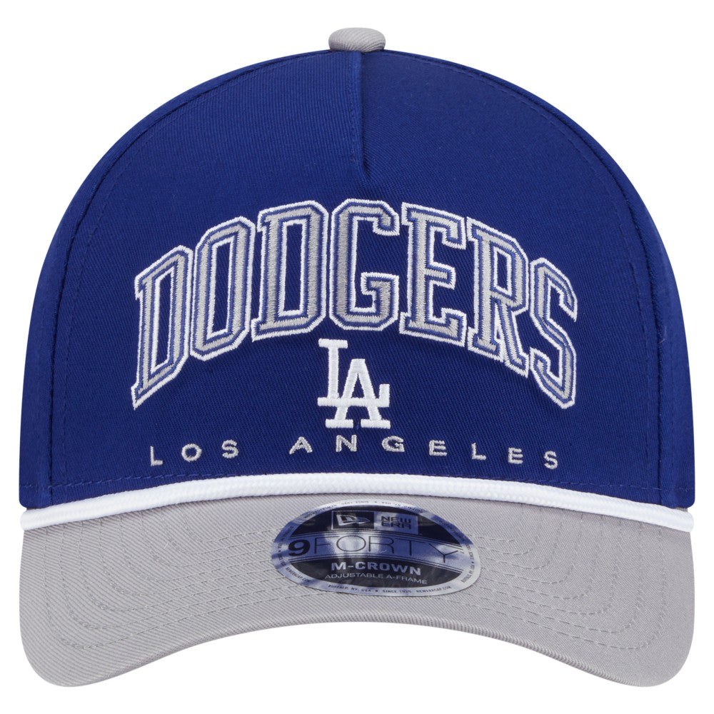 Los Angeles Dodgers New Era Arch 9FORTY A-Frame M-Crown Adjustable Hat Clearance