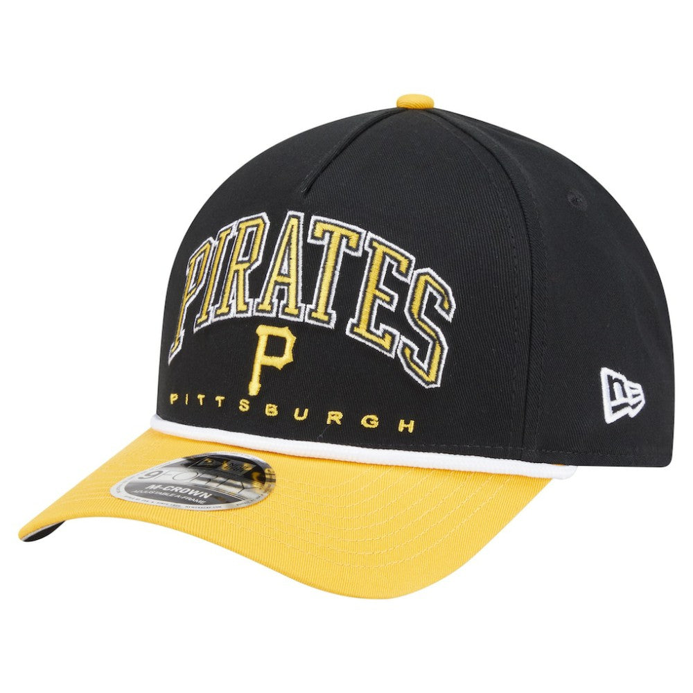 Pittsburgh Pirates New Era Arch 9FORTY A-Frame M-Crown Adjustable Hat Online