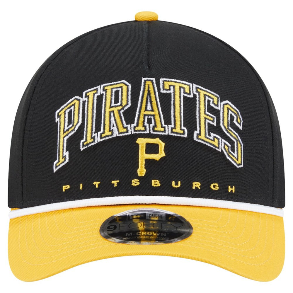 Pittsburgh Pirates New Era Arch 9FORTY A-Frame M-Crown Adjustable Hat Online