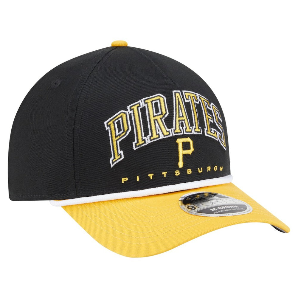 Pittsburgh Pirates New Era Arch 9FORTY A-Frame M-Crown Adjustable Hat Online