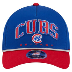 Chicago Cubs New Era Arch 9FORTY A-Frame M-Crown Adjustable Hat Lifestyle