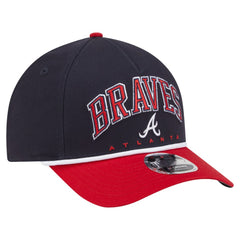 Atlanta Braves New Era Arch 9FORTY A-Frame M-Crown Adjustable Hat Clearance