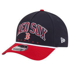 Boston Red Sox New Era Arch 9FORTY A-Frame M-Crown Adjustable Hat Online