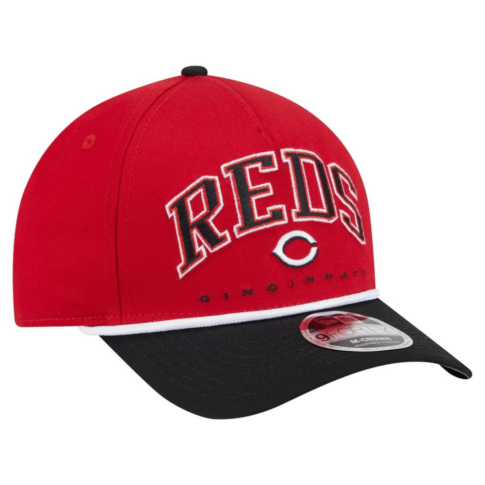 Cincinnati Reds New Era Arch 9FORTY A-Frame M-Crown Adjustable Hat Near Me
