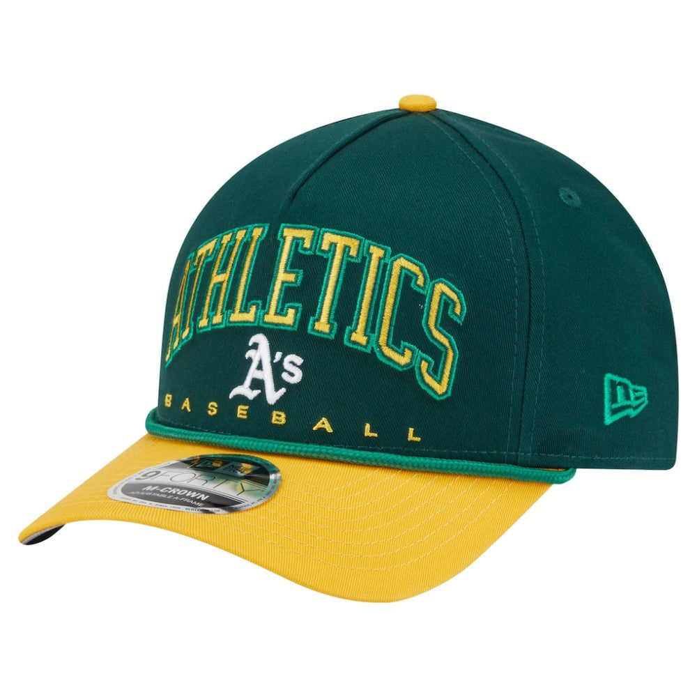 Athletics New Era Arch 9FORTY A-Frame M-Crown Adjustable Hat for sale