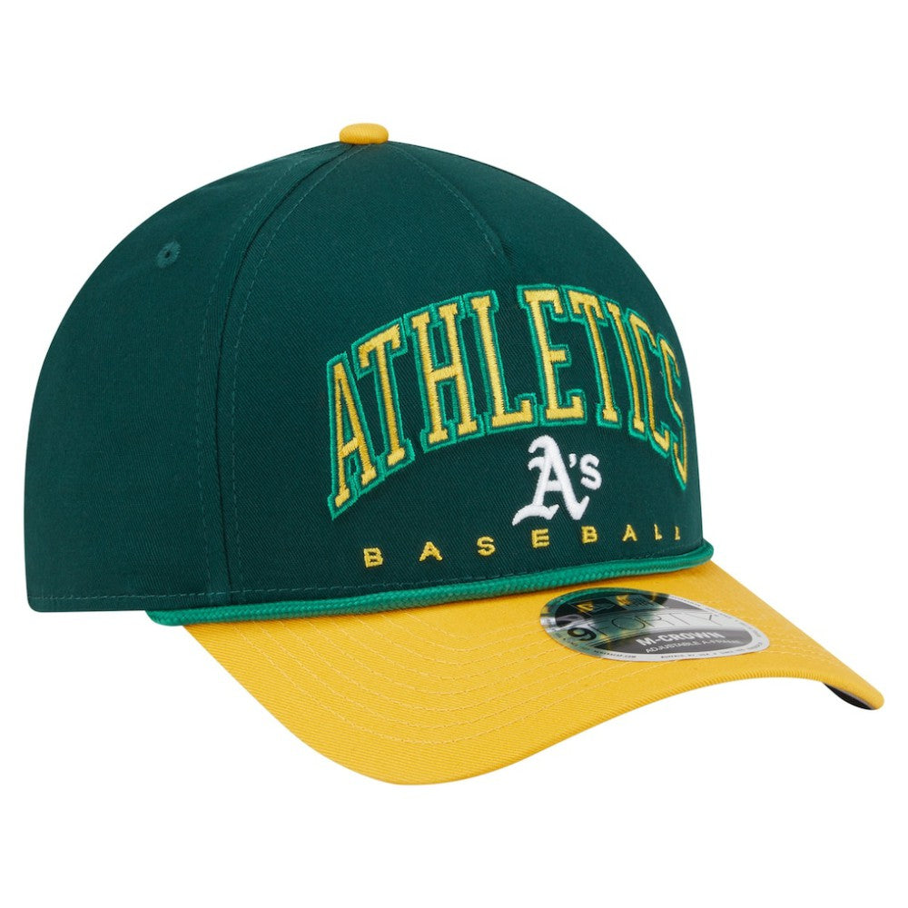 Athletics New Era Arch 9FORTY A-Frame M-Crown Adjustable Hat for sale