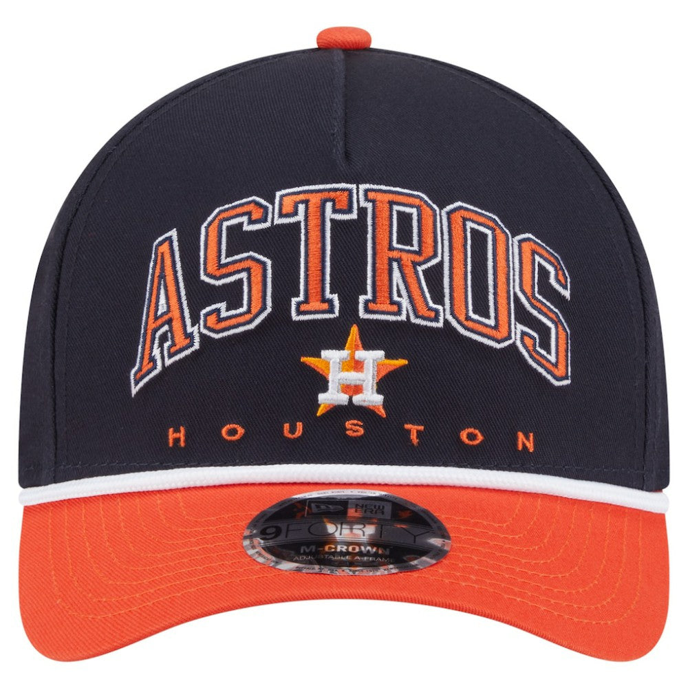 Houston Astros New Era Arch 9FORTY A-Frame M-Crown Adjustable Hat Near Me