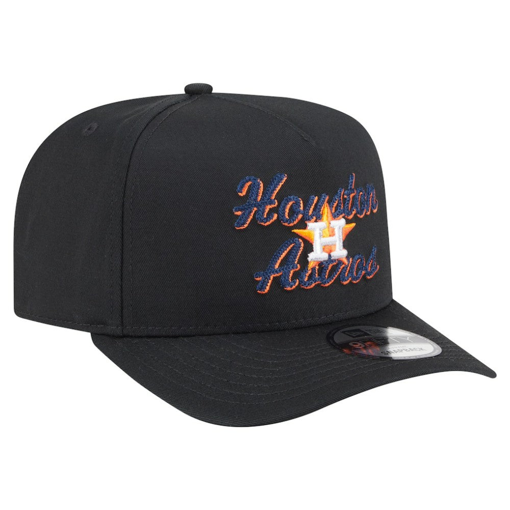 Houston Astros New Era Chainstitch 9FIFTY A-Frame Snapback Hat Online