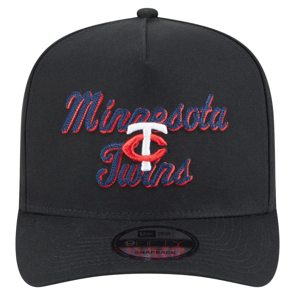 Minnesota Twins New Era Chainstitch 9FIFTY A-Frame Snapback Hat Sale