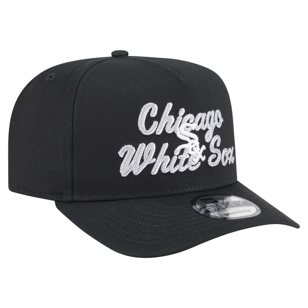 Chicago White Sox New Era Chainstitch 9FIFTY A-Frame Snapback Hat for sale