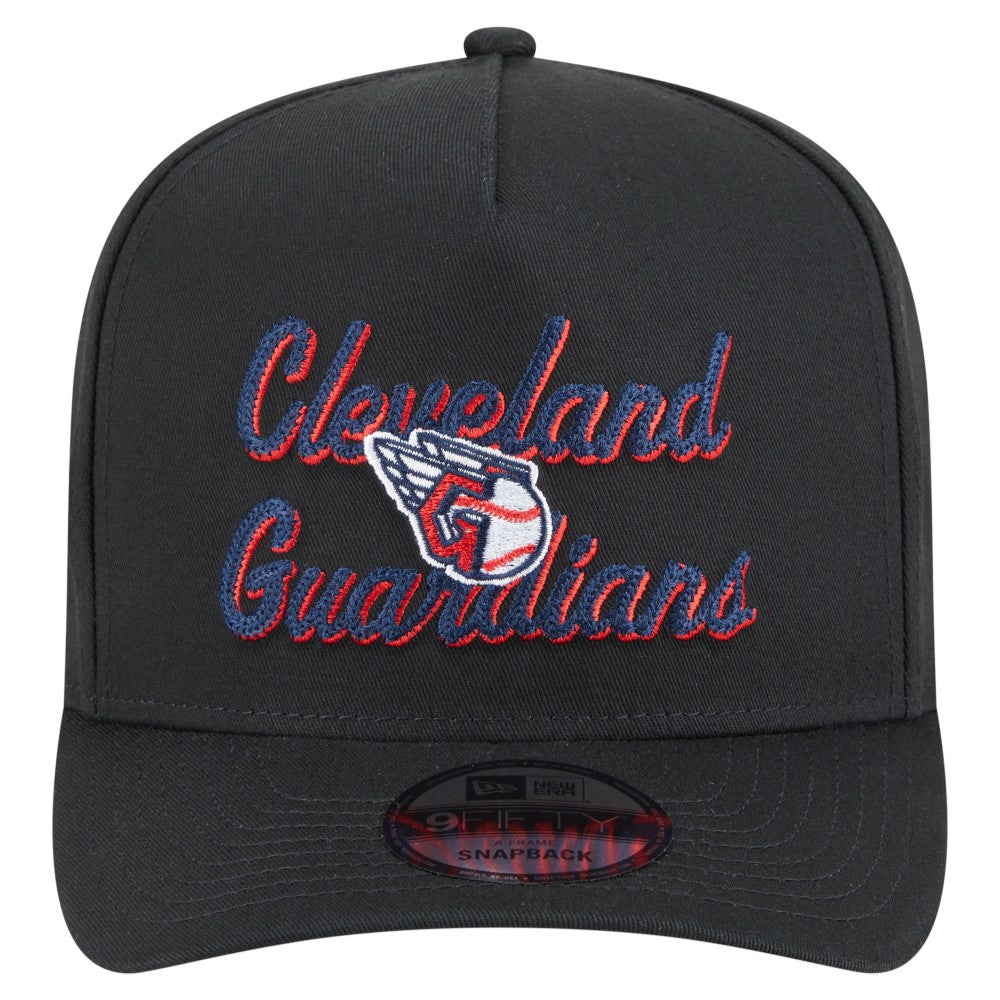 Cleveland Guardians New Era Chainstitch 9FIFTY A-Frame Snapback Hat Near Me