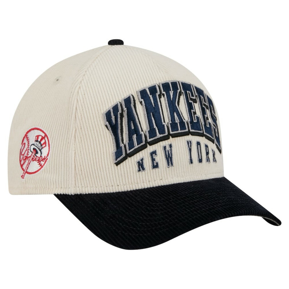 New York Yankees New Era Sided Corduroy 9FORTY A-Frame Adjustable Hat Near Me