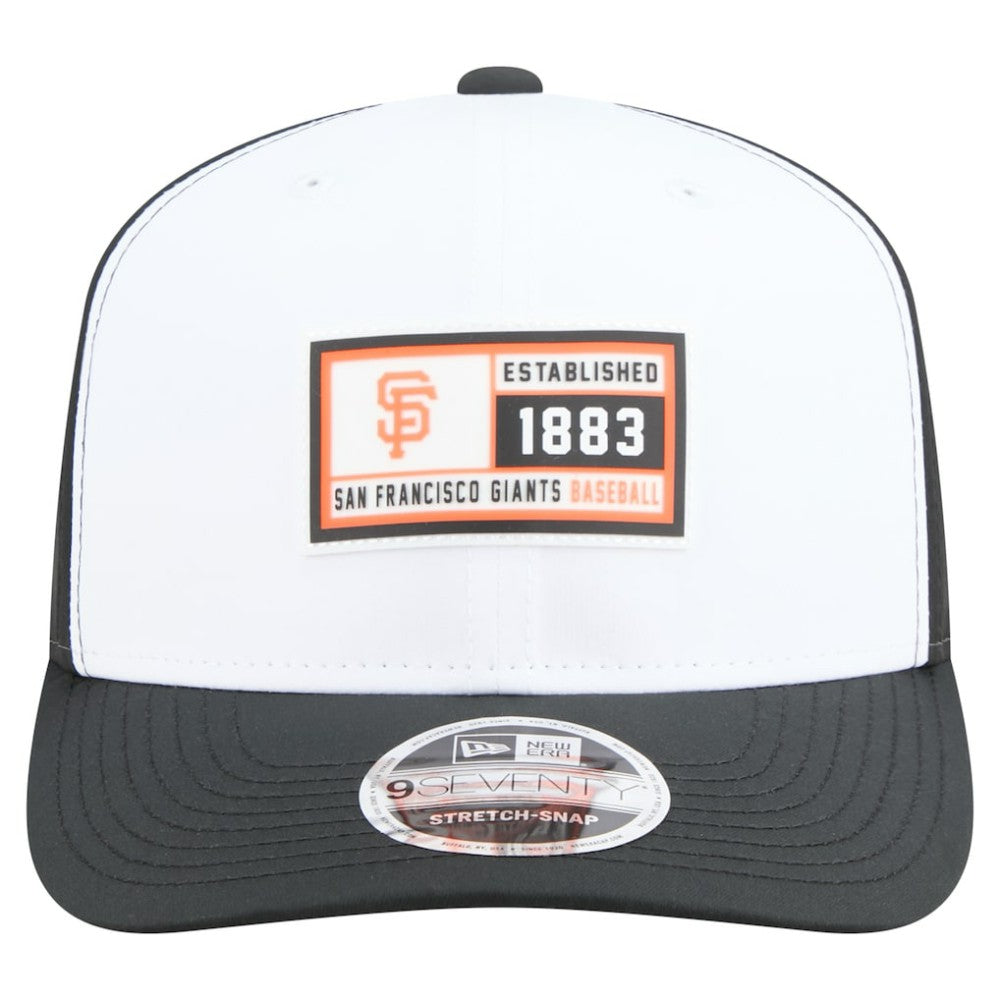 San Francisco Giants New Era Established Patch 9SEVENTY Adjustable Hat Sale