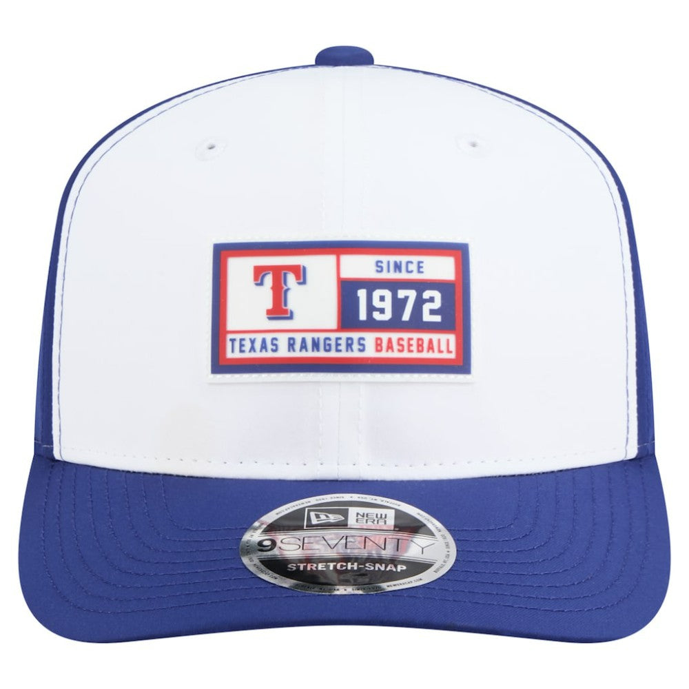 Texas Rangers New Era Established Patch 9SEVENTY Adjustable Hat Clearance