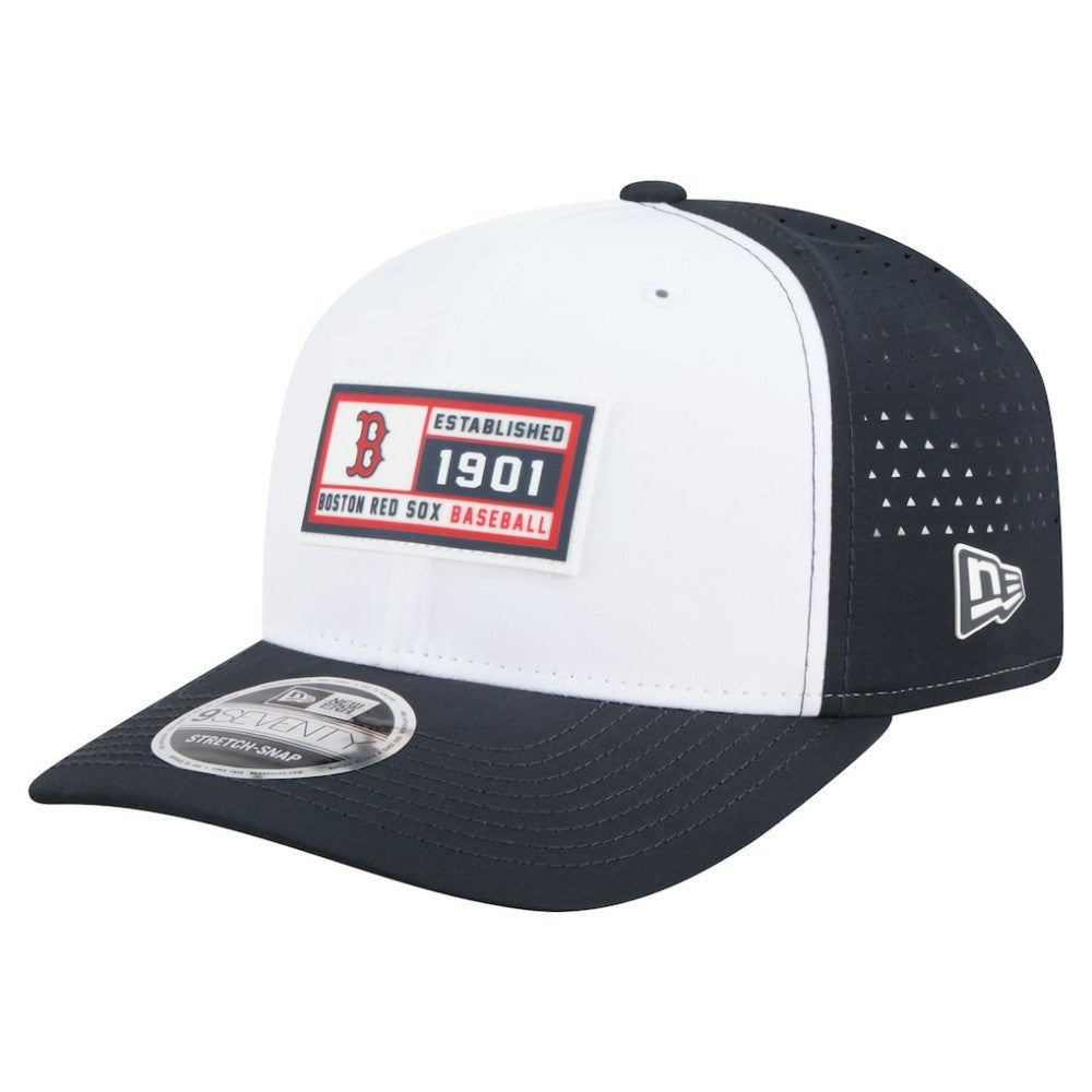 Boston Red Sox New Era Established Patch 9SEVENTY Adjustable Hat Sale