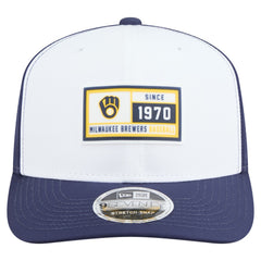 Milwaukee Brewers New Era Established Patch 9SEVENTY Adjustable Hat for sale