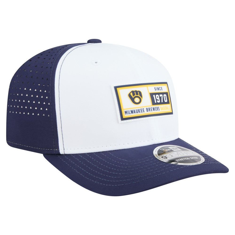 Milwaukee Brewers New Era Established Patch 9SEVENTY Adjustable Hat for sale