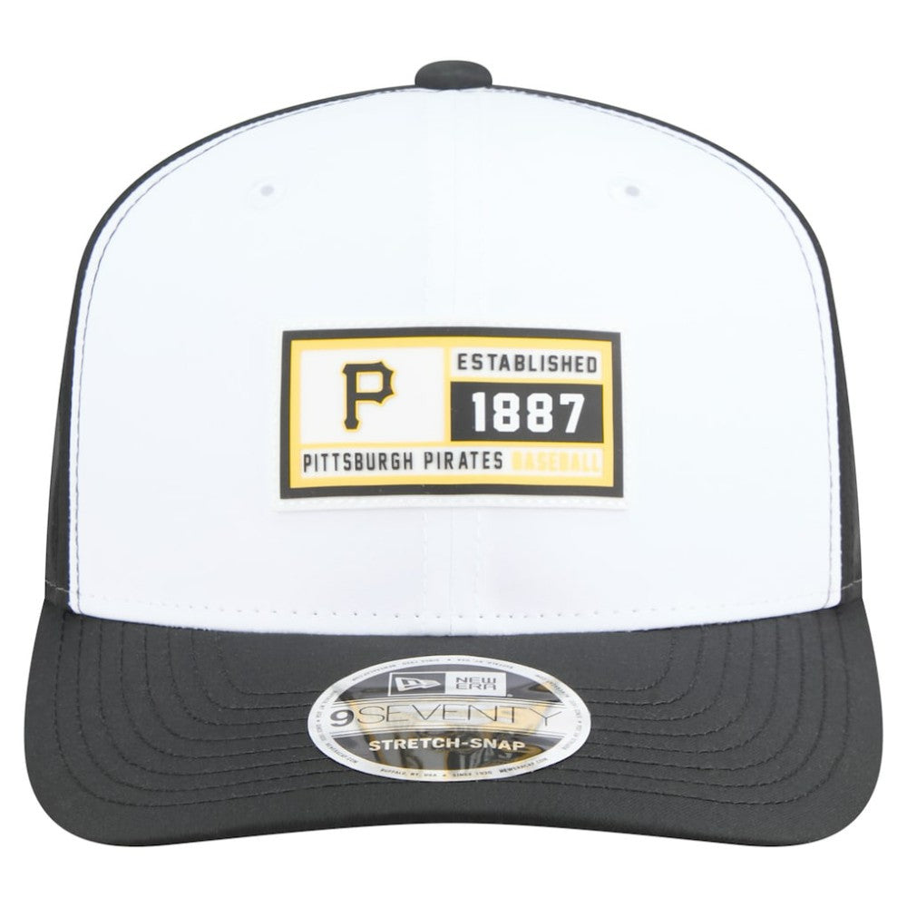 Pittsburgh Pirates New Era Established Patch 9SEVENTY Adjustable Hat for sale