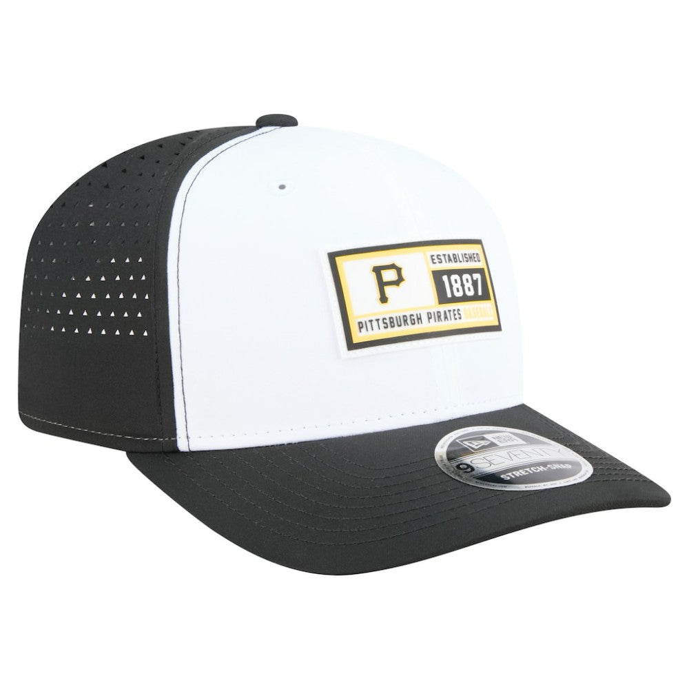 Pittsburgh Pirates New Era Established Patch 9SEVENTY Adjustable Hat for sale