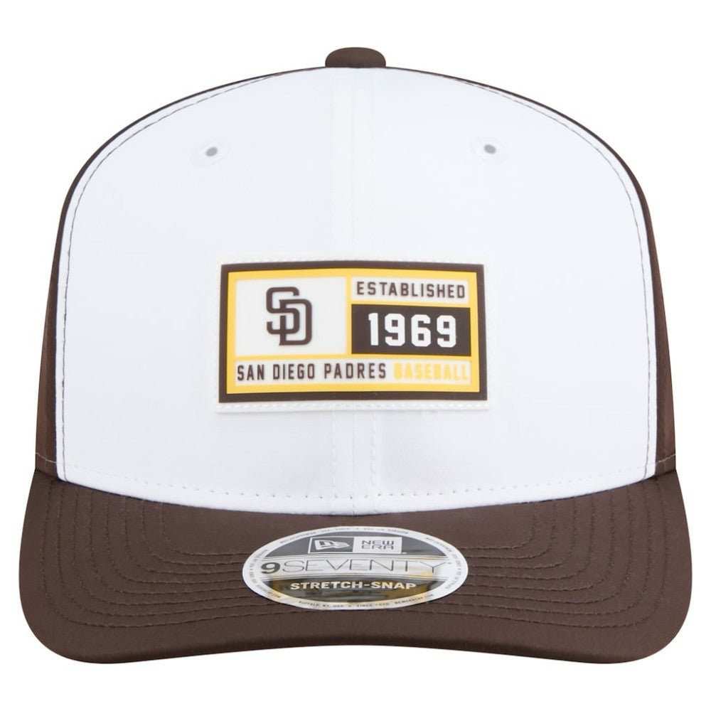 San Diego Padres New Era Established Patch 9SEVENTY Adjustable Hat discount