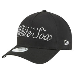 Chicago White Sox New Era Women's Metallic A-Frame 9FORTY Adjustable Hat Clearance
