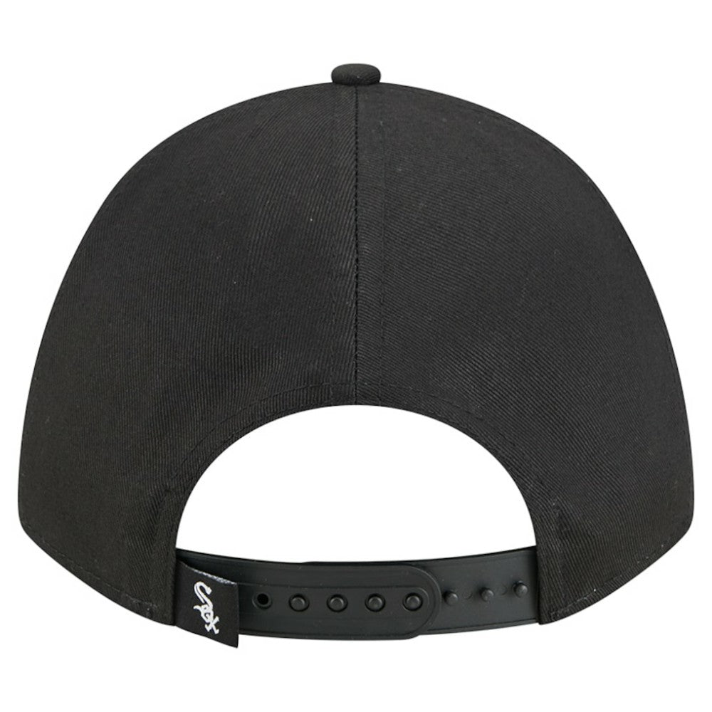 Chicago White Sox New Era Women's Metallic A-Frame 9FORTY Adjustable Hat Clearance