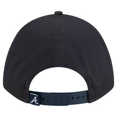 Atlanta Braves New Era Women's Metallic A-Frame 9FORTY Adjustable Hat for sale