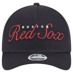 Boston Red Sox New Era Women's Metallic A-Frame 9FORTY Adjustable Hat Near Me