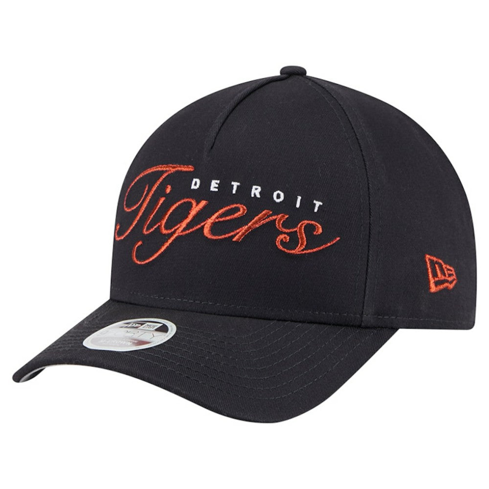 Detroit Tigers New Era Women's Metallic A-Frame 9FORTY Adjustable Hat Online