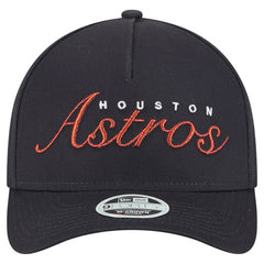 Houston Astros New Era Women's Metallic A-Frame 9FORTY Adjustable Hat Clearance