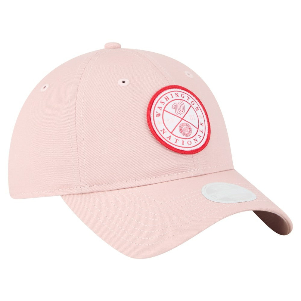 Washington Nationals New Era Women's Bloom 9TWENTY Adjustable Hat On Sale
