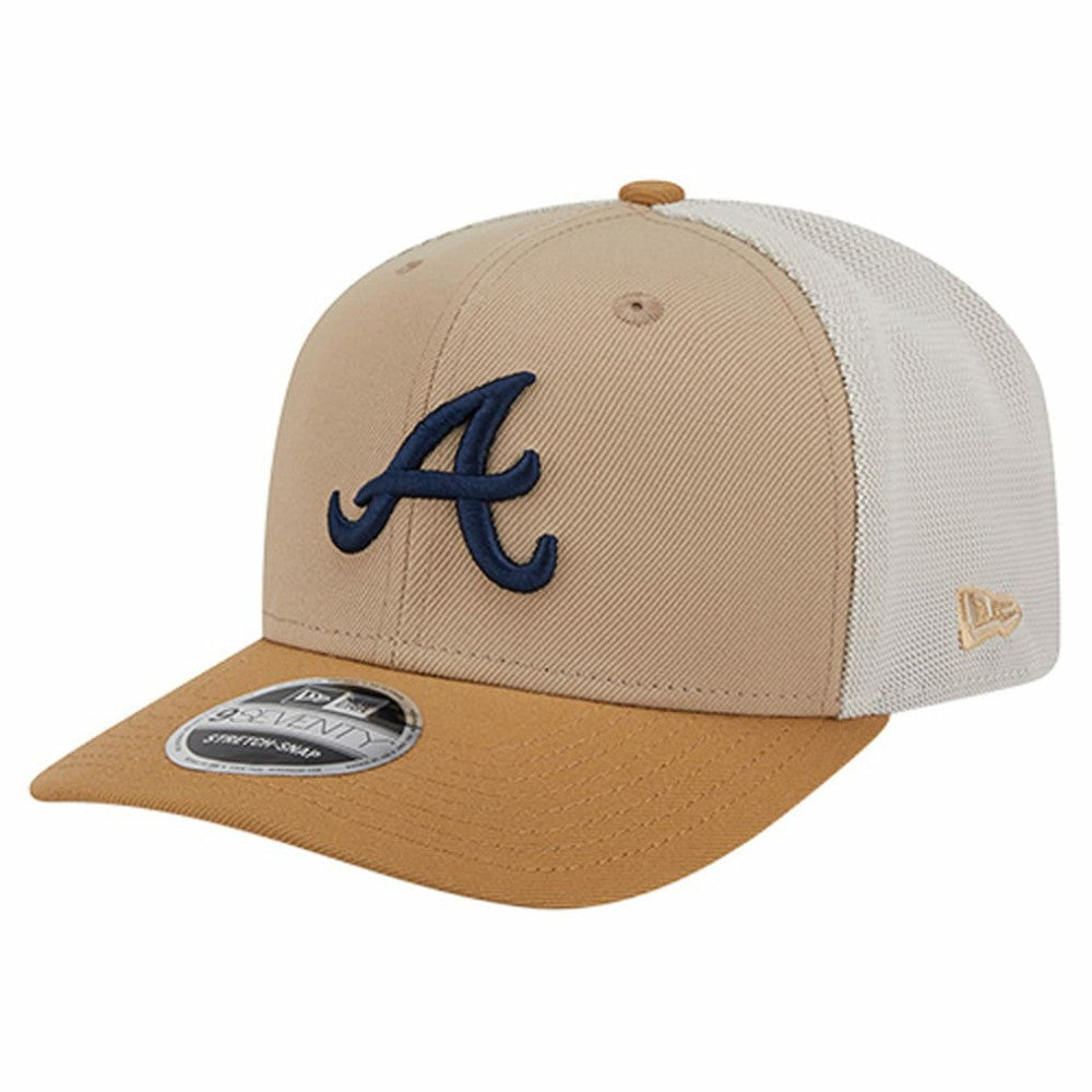 Atlanta Braves New Era 9SEVENTY Trucker Adjustable Hat Clearance