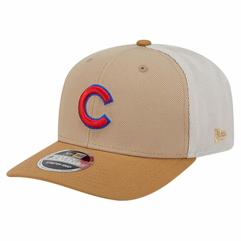 Chicago Cubs New Era 9SEVENTY Trucker Adjustable Hat discount