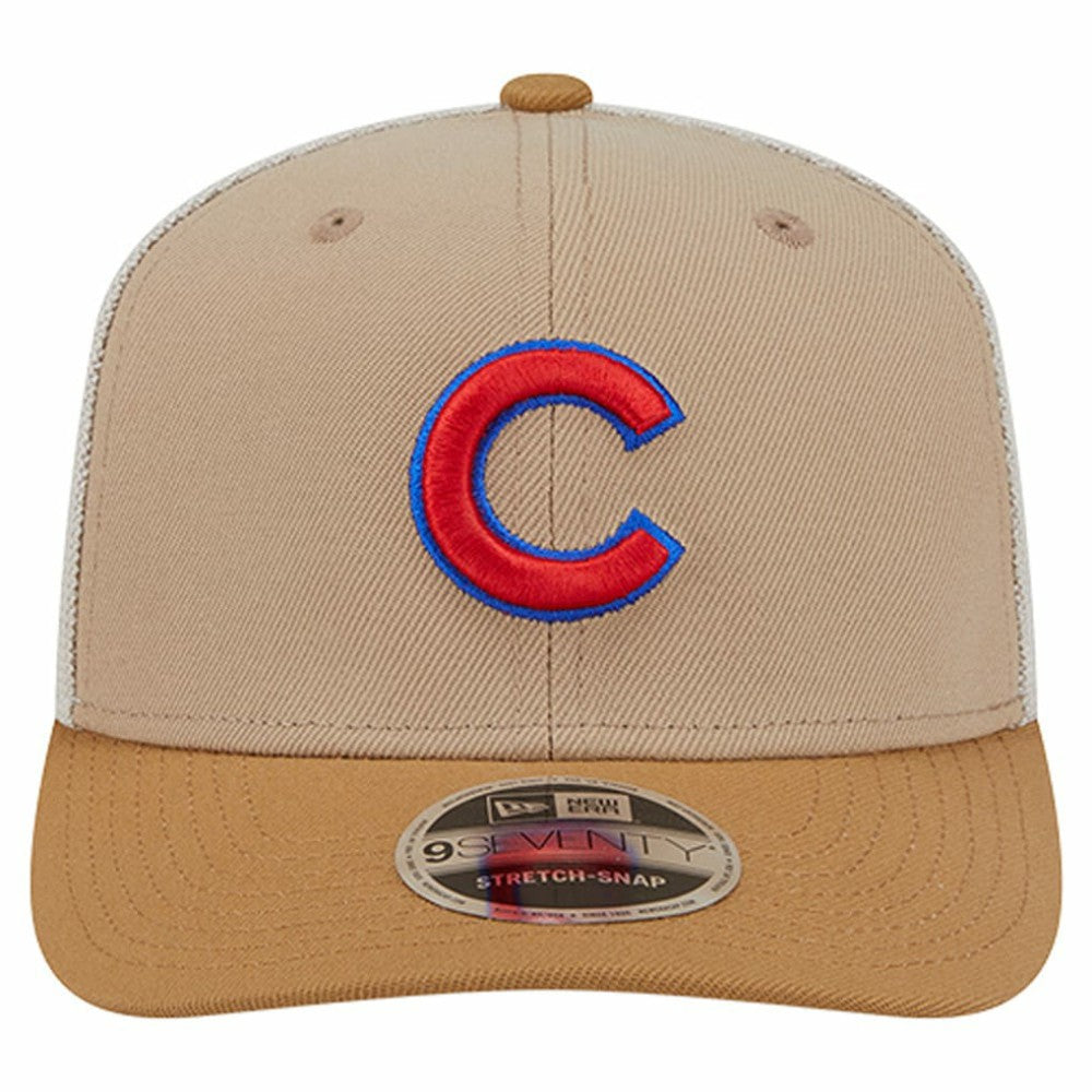 Chicago Cubs New Era 9SEVENTY Trucker Adjustable Hat discount