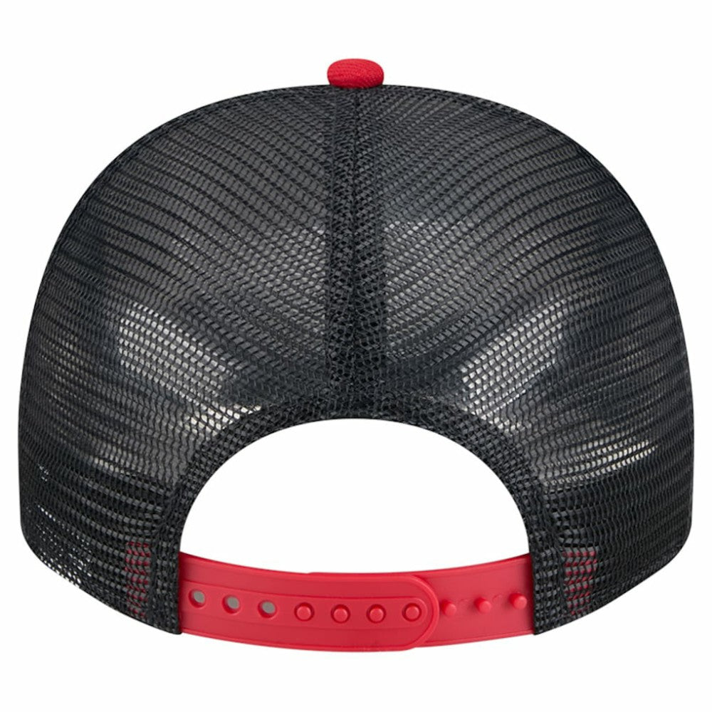 Boston Red Sox New Era Banner A-Frame 9FIFTY Trucker Snapback Hat discount