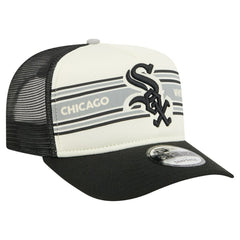 Chicago White Sox New Era Banner A-Frame 9FIFTY Trucker Snapback Hat discount