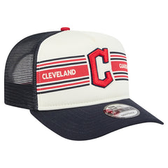 Cleveland Guardians New Era Banner A-Frame 9FIFTY Trucker Snapback Hat Online