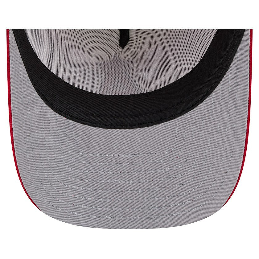 Los Angeles Angels New Era Banner A-Frame 9FIFTY Trucker Snapback Hat Lifestyle