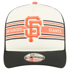 San Francisco Giants New Era Banner A-Frame 9FIFTY Trucker Snapback Hat On Sale