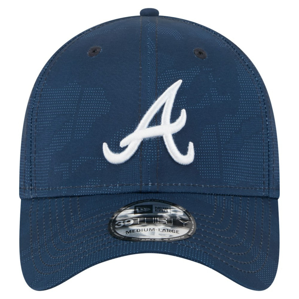 Atlanta Braves New Era Tonal Camo 39THIRTY Flex Hat Online