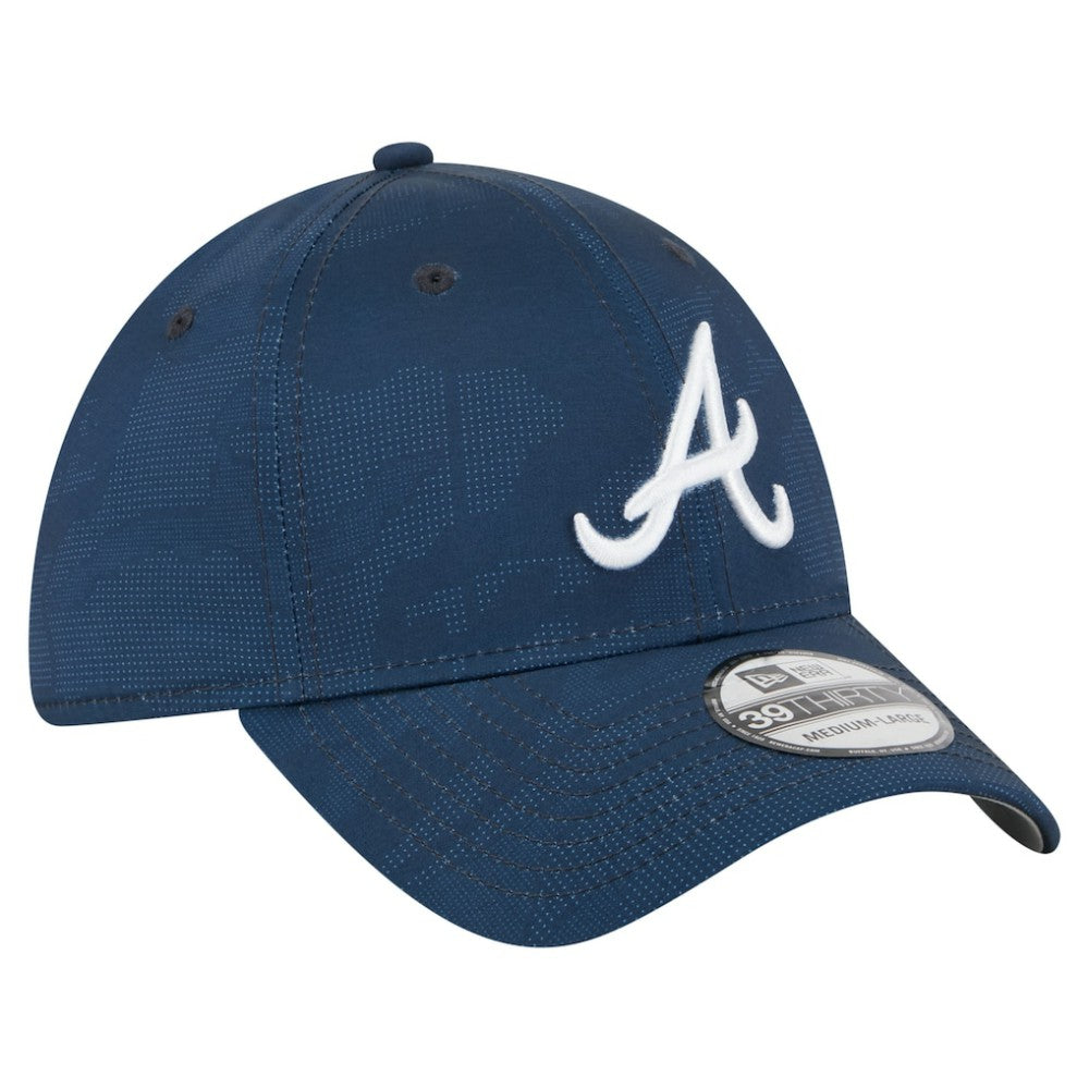Atlanta Braves New Era Tonal Camo 39THIRTY Flex Hat Online