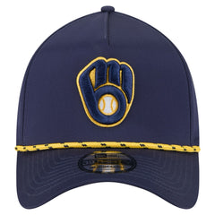 Milwaukee Brewers New Era 39THIRTY A-Frame Perforated Flex Hat Online