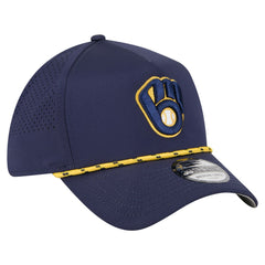 Milwaukee Brewers New Era 39THIRTY A-Frame Perforated Flex Hat Online