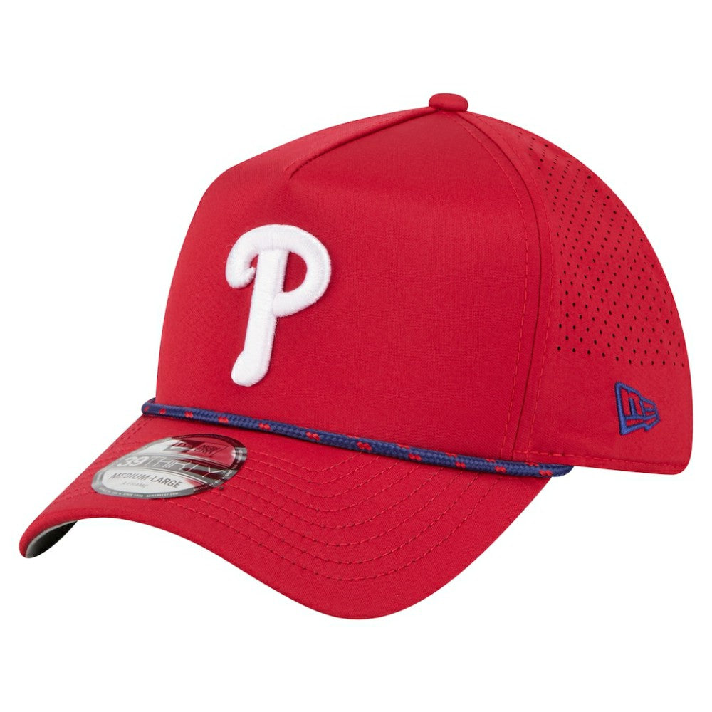 Philadelphia Phillies New Era 39THIRTY A-Frame Perforated Flex Hat Near Me