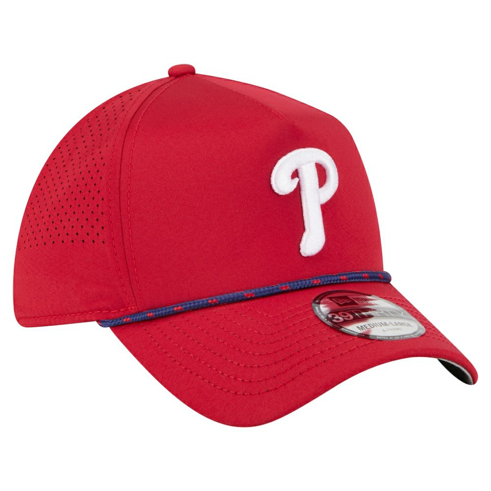 Philadelphia Phillies New Era 39THIRTY A-Frame Perforated Flex Hat Near Me