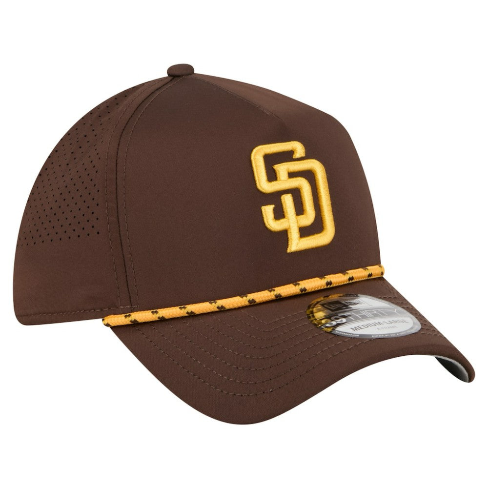 San Diego Padres New Era 39THIRTY A-Frame Perforated Flex Hat for sale
