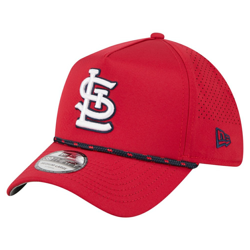 St. Louis Cardinals New Era 39THIRTY A-Frame Perforated Flex Hat discount