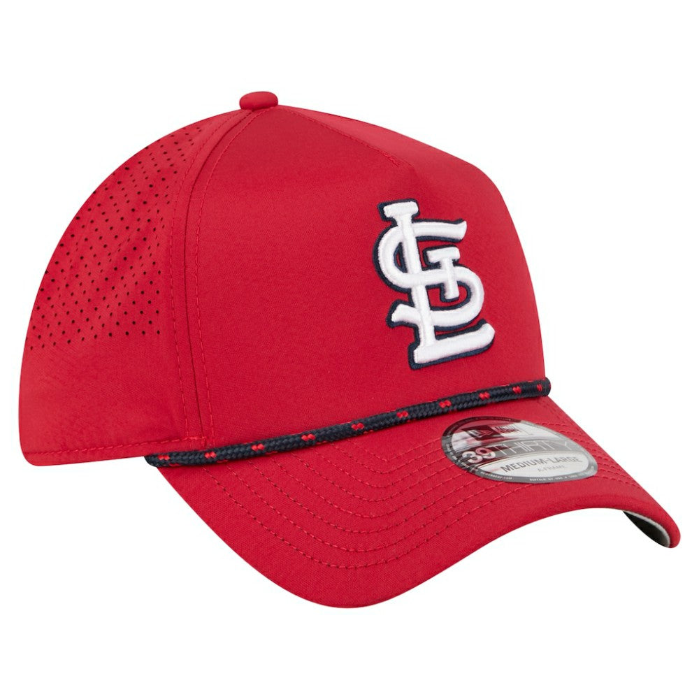 St. Louis Cardinals New Era 39THIRTY A-Frame Perforated Flex Hat discount